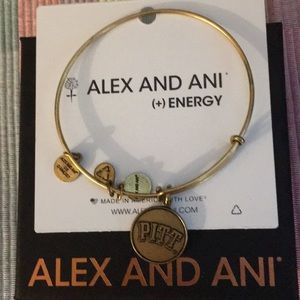 Alex and ani University Of Pittsburgh in gold